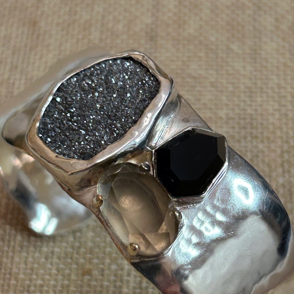 Silpada Crystal Cave Cuff Bracelet B3133